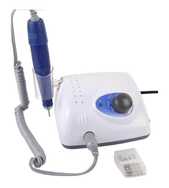 Pila electrică de unghii 64W și 35000 RPM, Strong 210 Mandrină