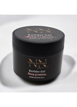 Marble Gold Deep Crimson Builder Gel