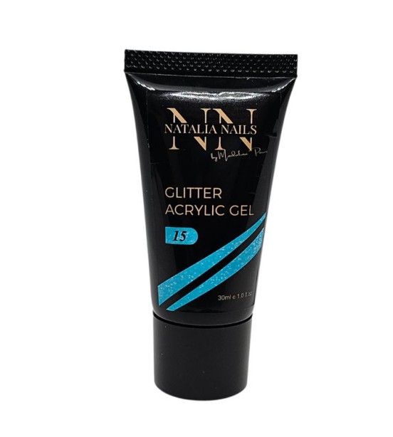 Glitter Acrylic Gel 15