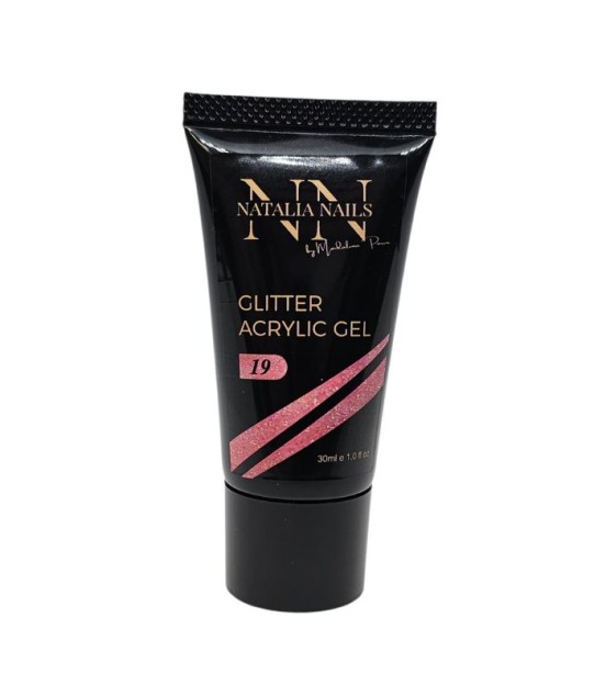 Glitter Acrylic Gel 19